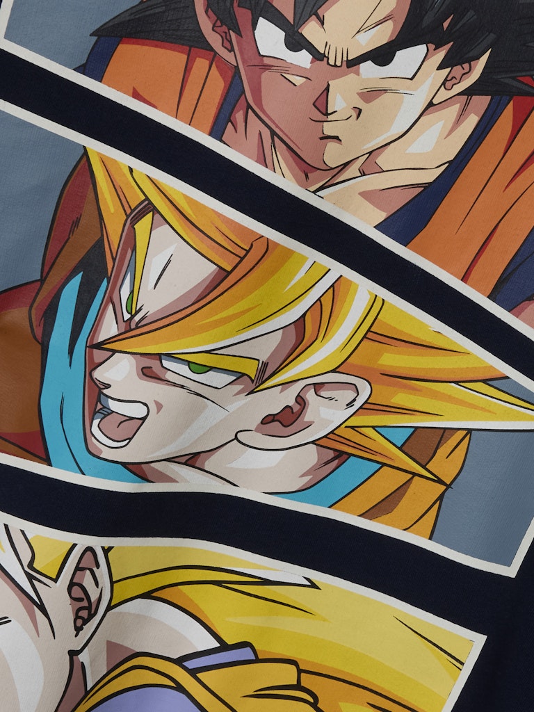 Hoodie Dragonball Jil Blå