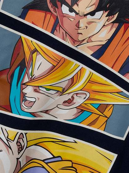 Hoodie Dragonball Jil Blå