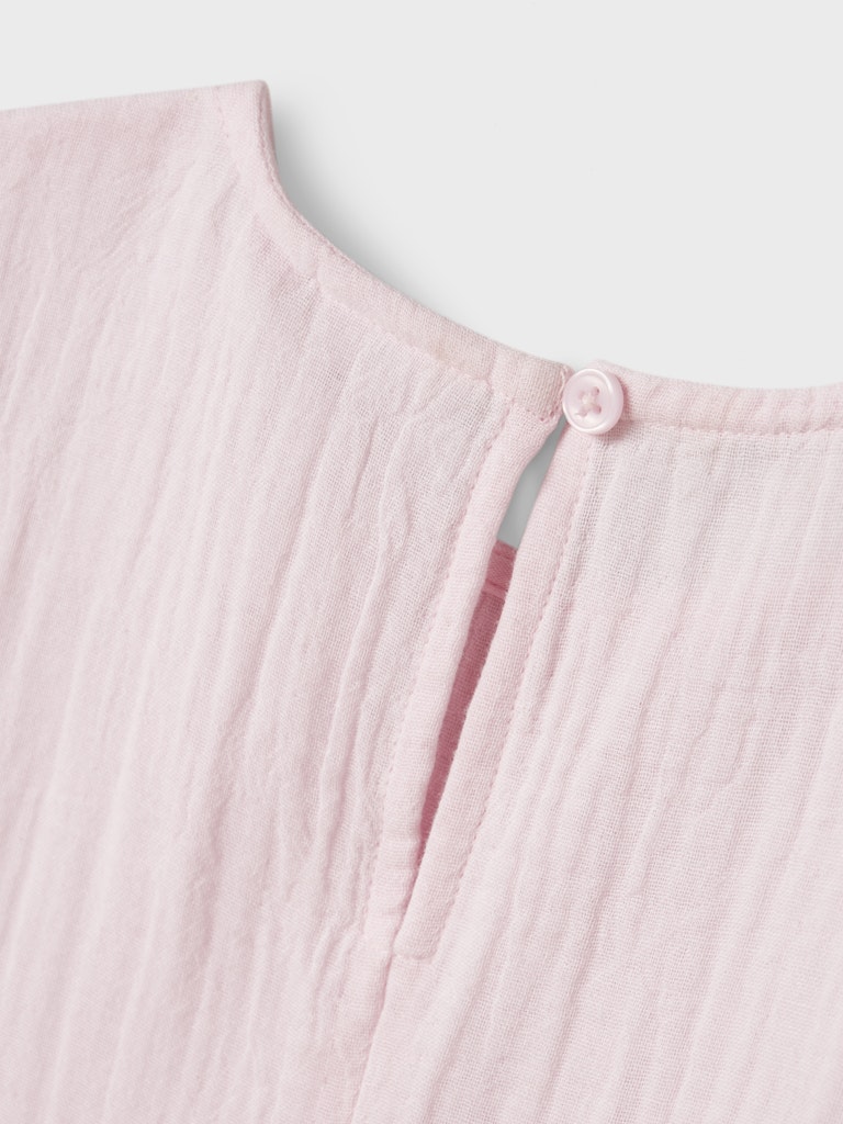 Klänning Jasmin Kortärmad Muslin Rosa