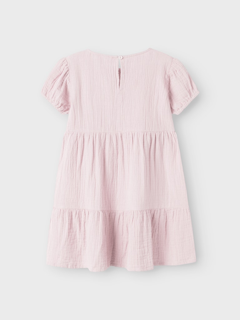 Klänning Jasmin Kortärmad Muslin Rosa