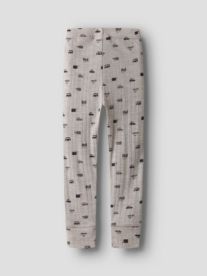 Leggings Merinoull Wang Bilar Beige