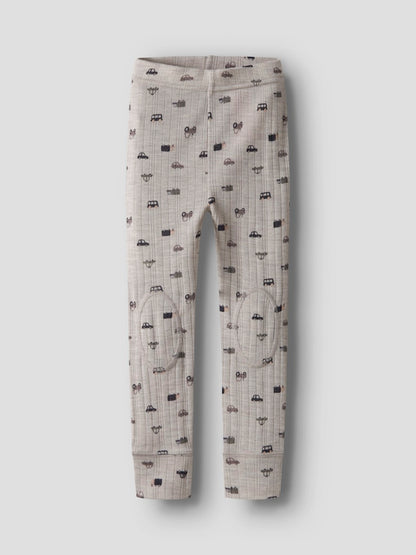 Leggings Merinoull Wang Bilar Beige