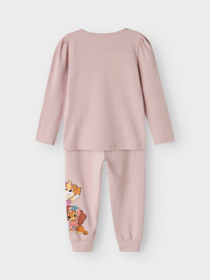 2-delad Pyjamas Paw Patrol Adas Rosa