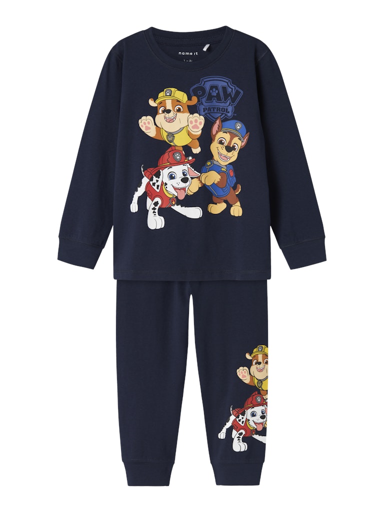 2-delad Pyjamas Paw Patrol  Marlo Marinblå