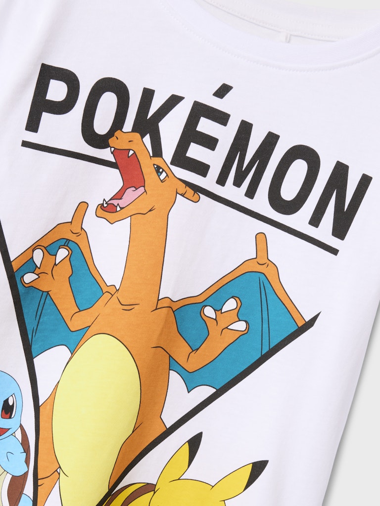 Långärmad Topp Pokémon Ast Vit