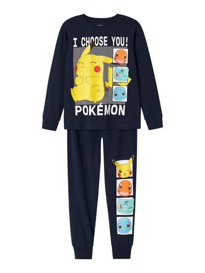 Pyjamas Pokemon Abel 2-delad Blå