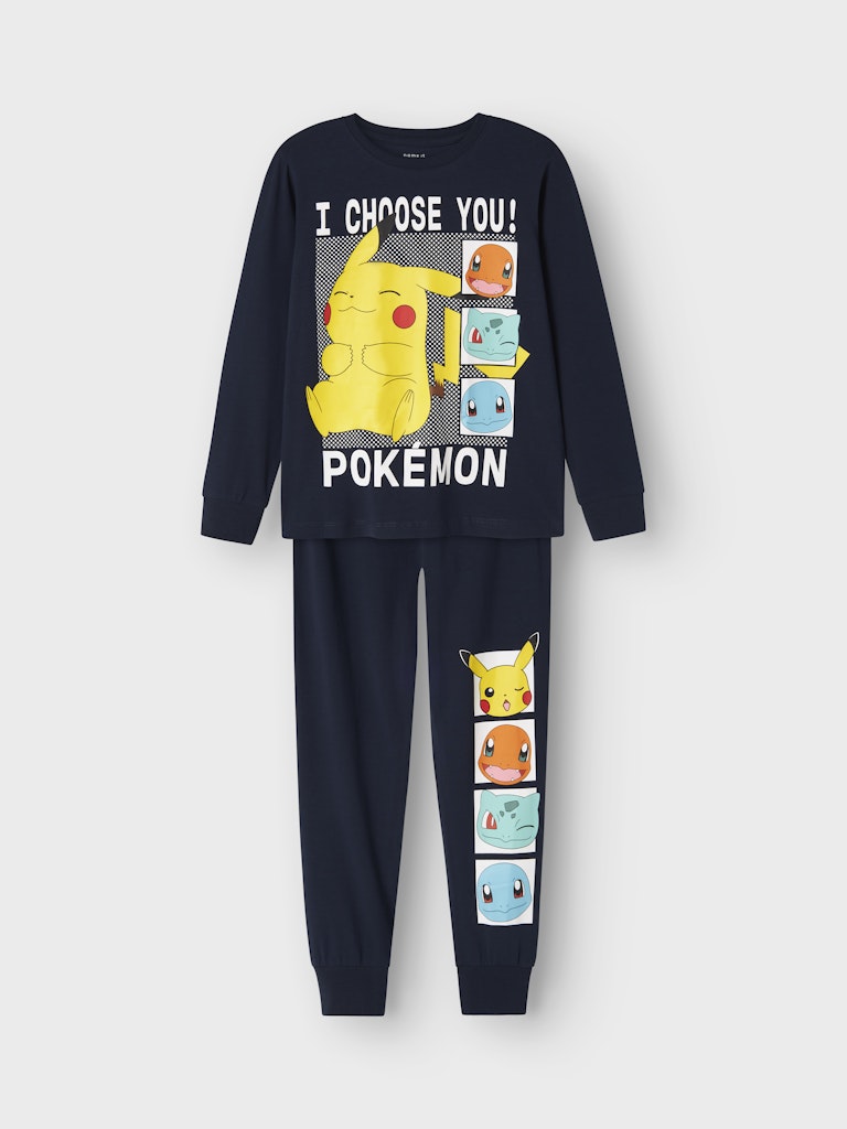 Pyjamas Pokemon Abel 2-delad Blå
