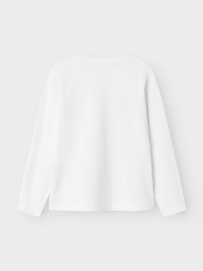 Långärmad Topp Minecraft AC Vit