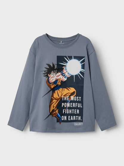 Långärmad Topp Dragonball Alvi Blå