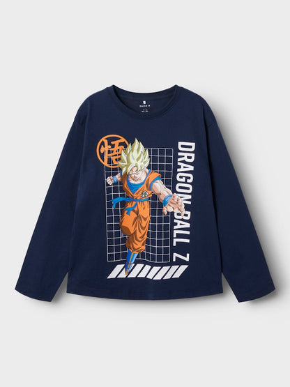 Långärmad Topp Dragonball Alvi Marinblå