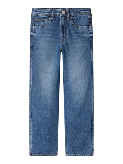 Jeans Lös Passform Ryan Medium Blå