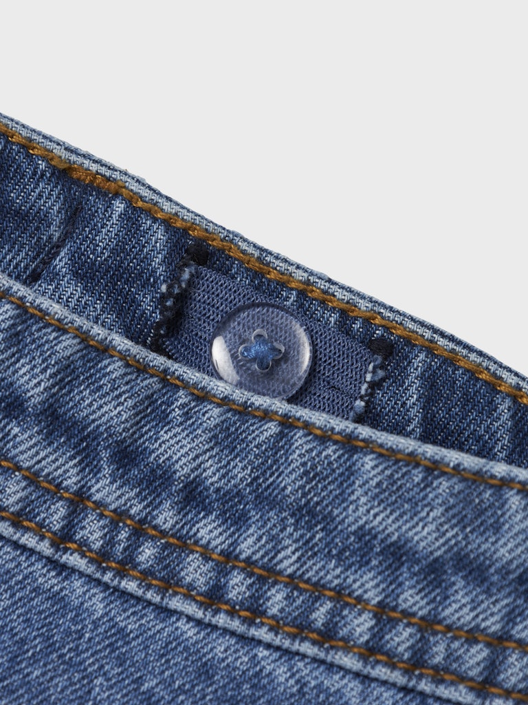 Jeans Lös Passform Ryan Medium Blå