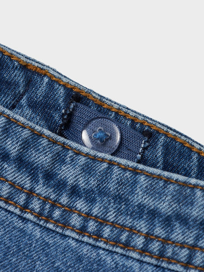 Jeans Lös Passform Ryan Medium Blå