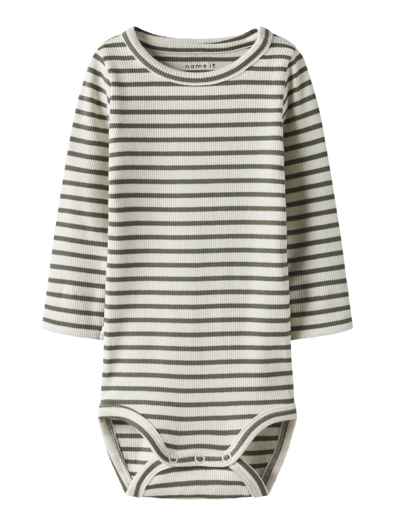Body Bani Ribbad Randig Långärmad Grän