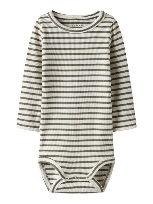 Body Bani Ribbad Randig Långärmad Grän