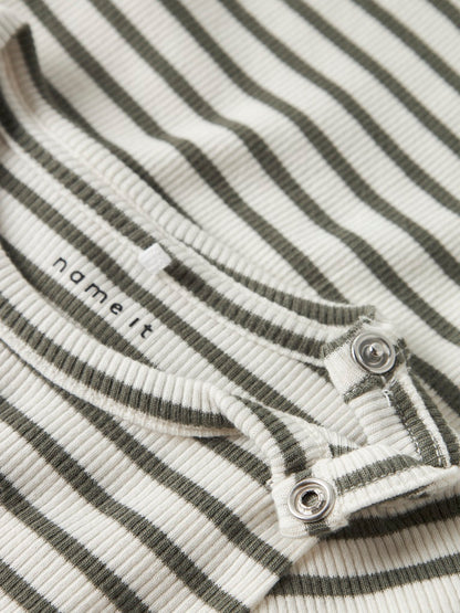 Body Bani Ribbad Randig Långärmad Grän