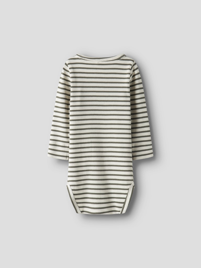 Body Bani Ribbad Randig Långärmad Grän