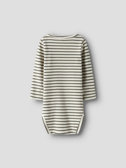 Body Bani Ribbad Randig Långärmad Grän