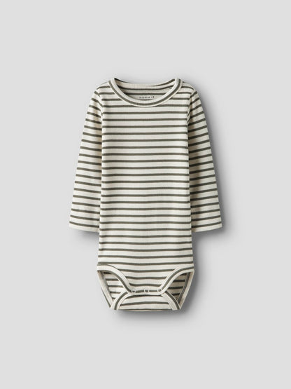 Body Bani Ribbad Randig Långärmad Grän