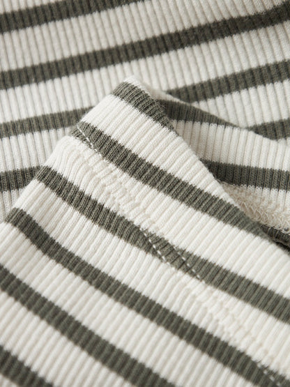 Byxa/Legging Bani Ribbad Randig Grön