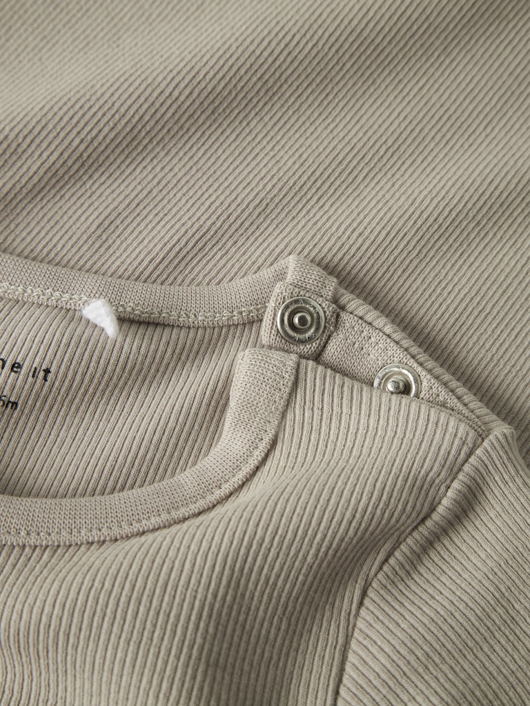 Byxdress Ribbad Nakal Enfärgad  Beige