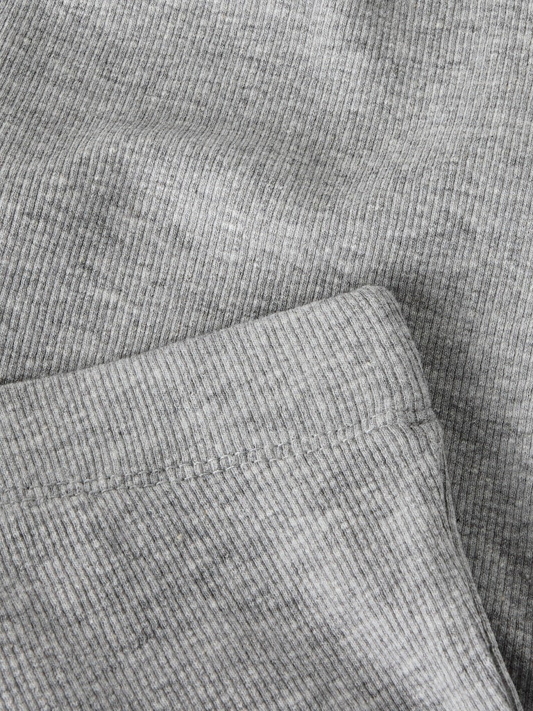 Bootcut Leggings/Byxa Nakal Ribbad Grå