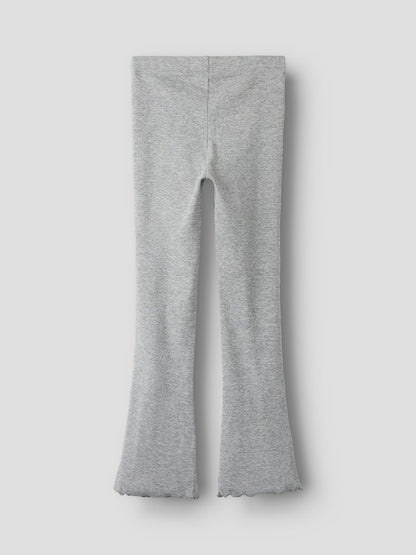 Bootcut Leggings/Byxa Nakal Ribbad Grå