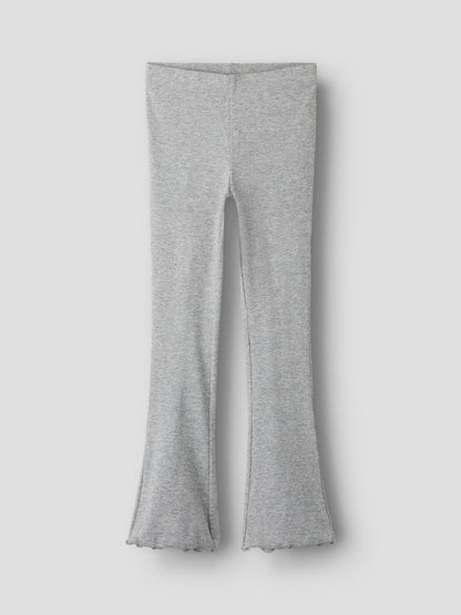 Bootcut Leggings/Byxa Nakal Ribbad Grå