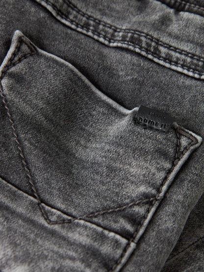 Jeans Mjuka Ryan Normal Passform Grå