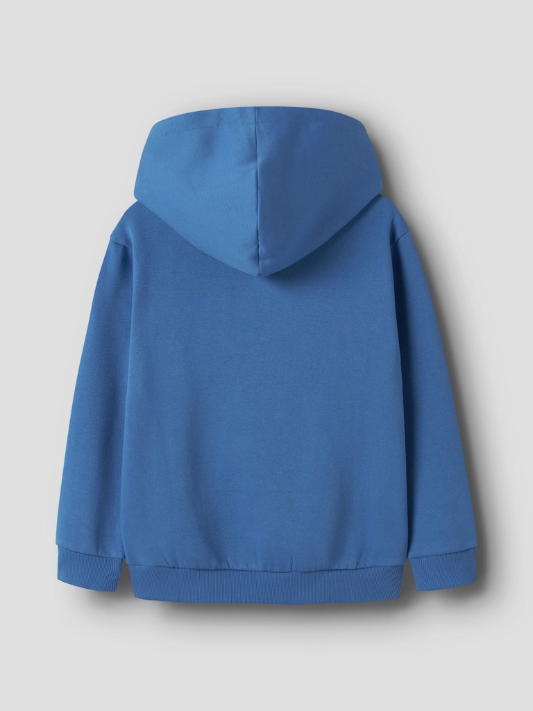 Hoodie Brody Enfärgad Blå