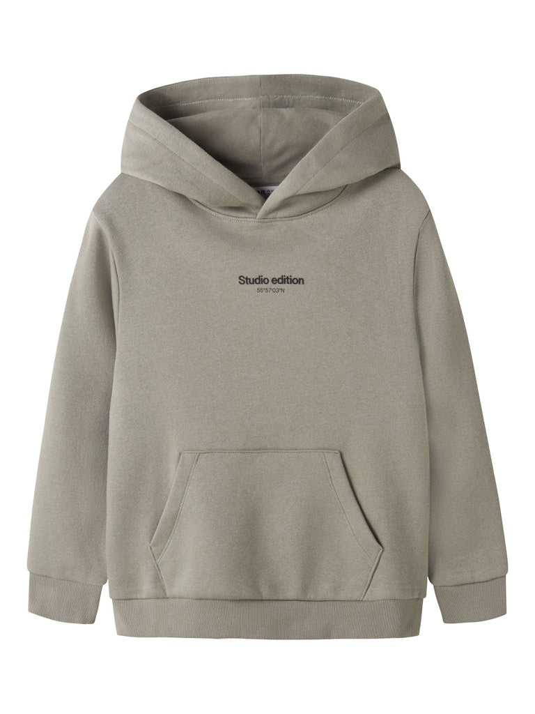 Hoodie Brody Enfärgad Grön