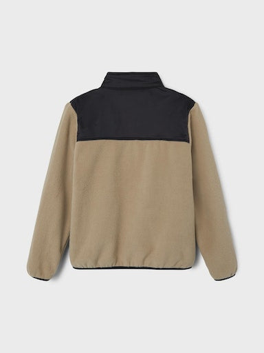 Fleecejacka Meeko Beige/Svart