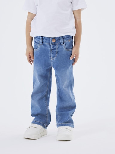 Supermjuka Jeans Bootcut Salli Ljus tvätt