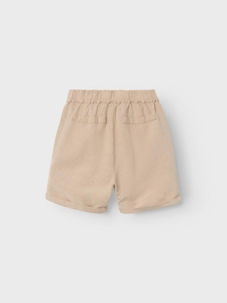 Linneshorts Faher Beige