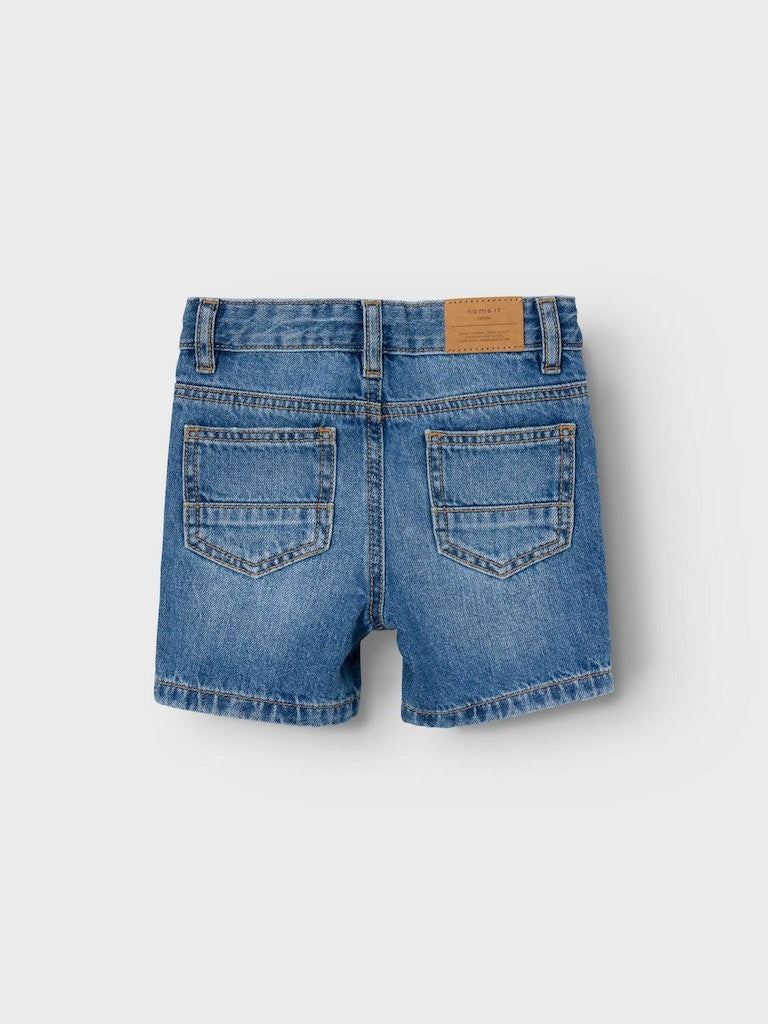 Jeansshorts Ryan Regular Slitningar Blå