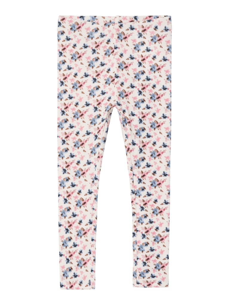 Legging Freyas Blommönster Rosa/Blå/Vit