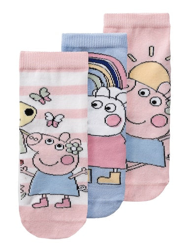 Strumpor Greta Gris Arra 3-pack Blå/Rosa