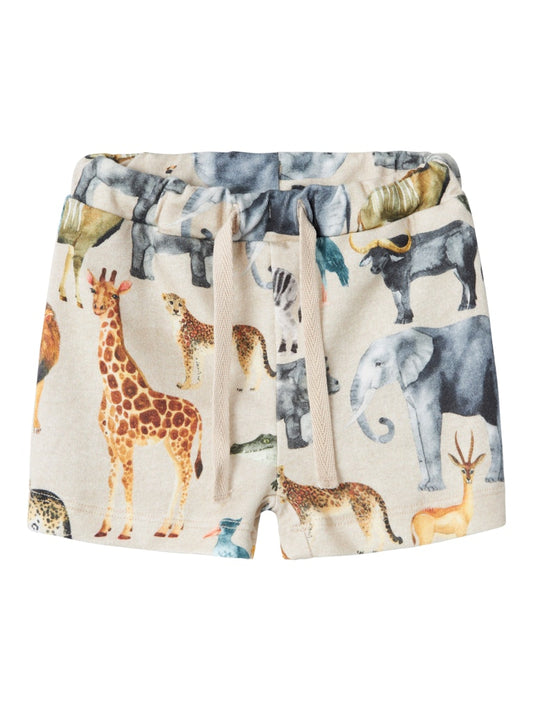 Shorts Jasen Djurmönster Beige