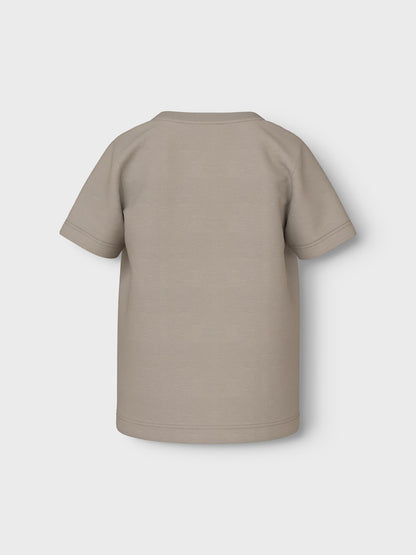 T-shirt Hugo Kortärmad Ficka Beige