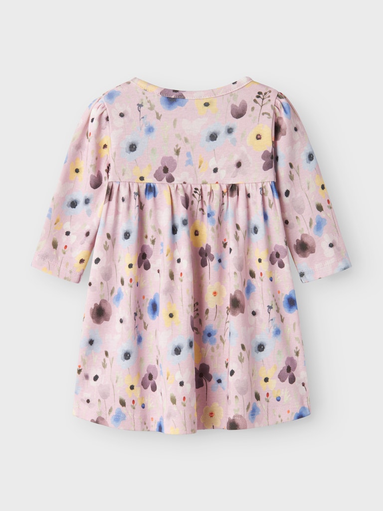 Klänning Tiane Blommor Mönstrad Rosa