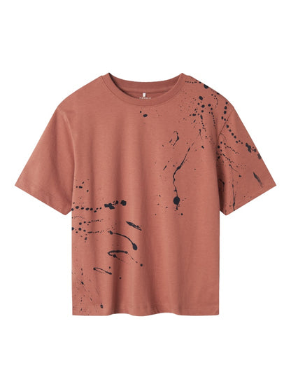 T-shirt Tubalu Backprint Blå