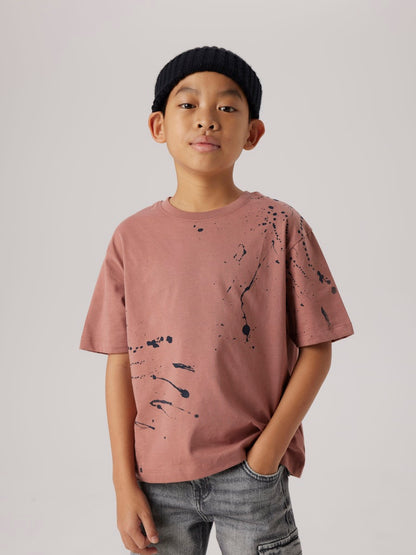 T-shirt Tubalu Backprint Blå