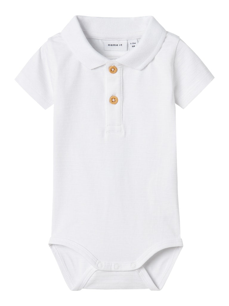 Body Hofman Piké Kortärmad Vit