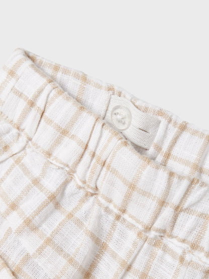 Shorts Halom Rutiga Vit