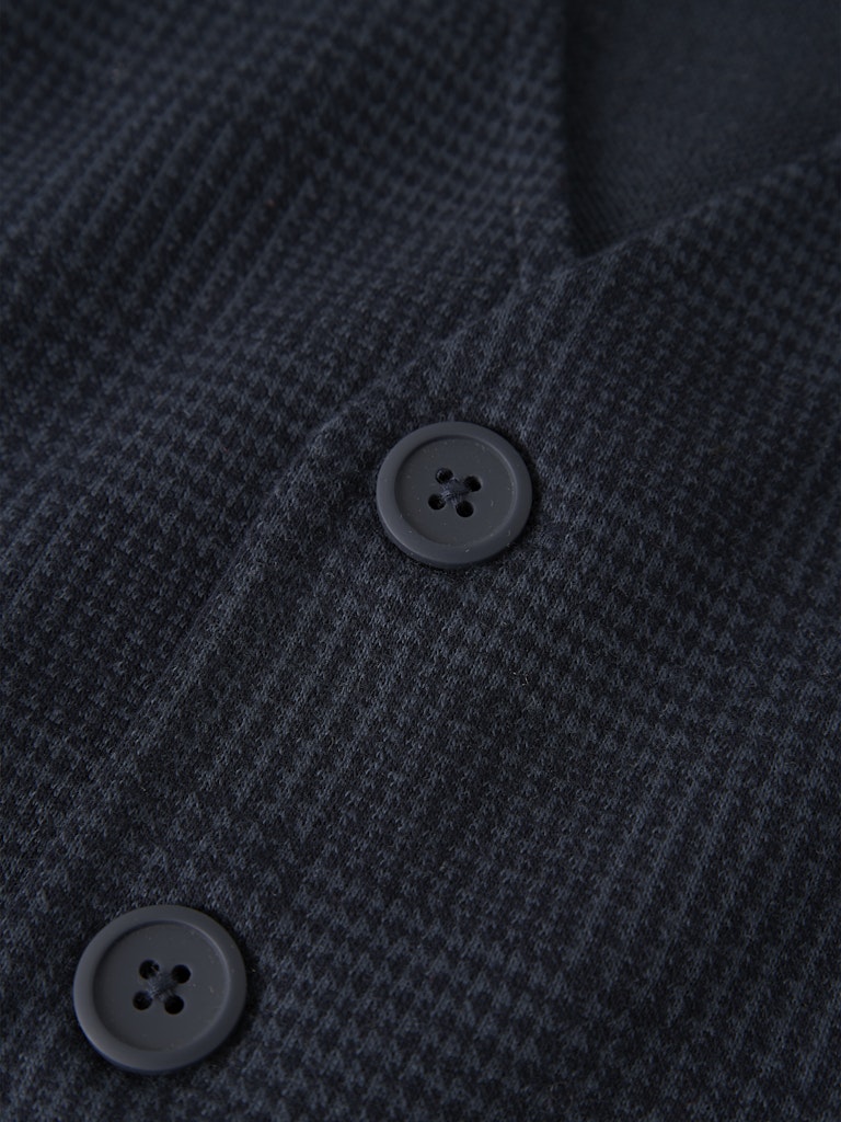 Väst Rutig Robino Sweat Blå