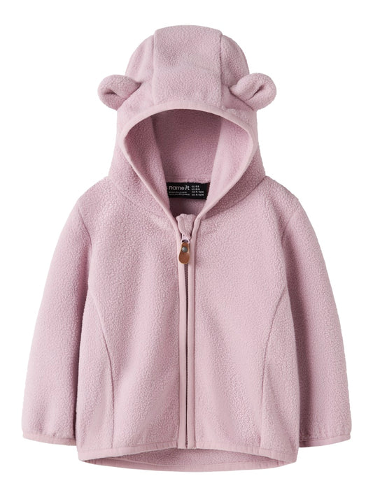 Jacka Fleece Meeko Enfärgad Rosa