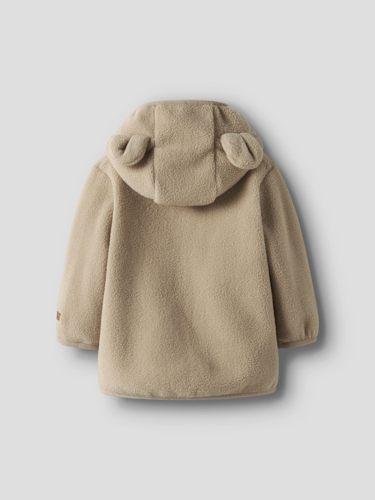 Jacka Fleece Meeko Enfärgad Beige