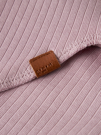 Balaclava Mex Ribbad Enfärgad Rosa