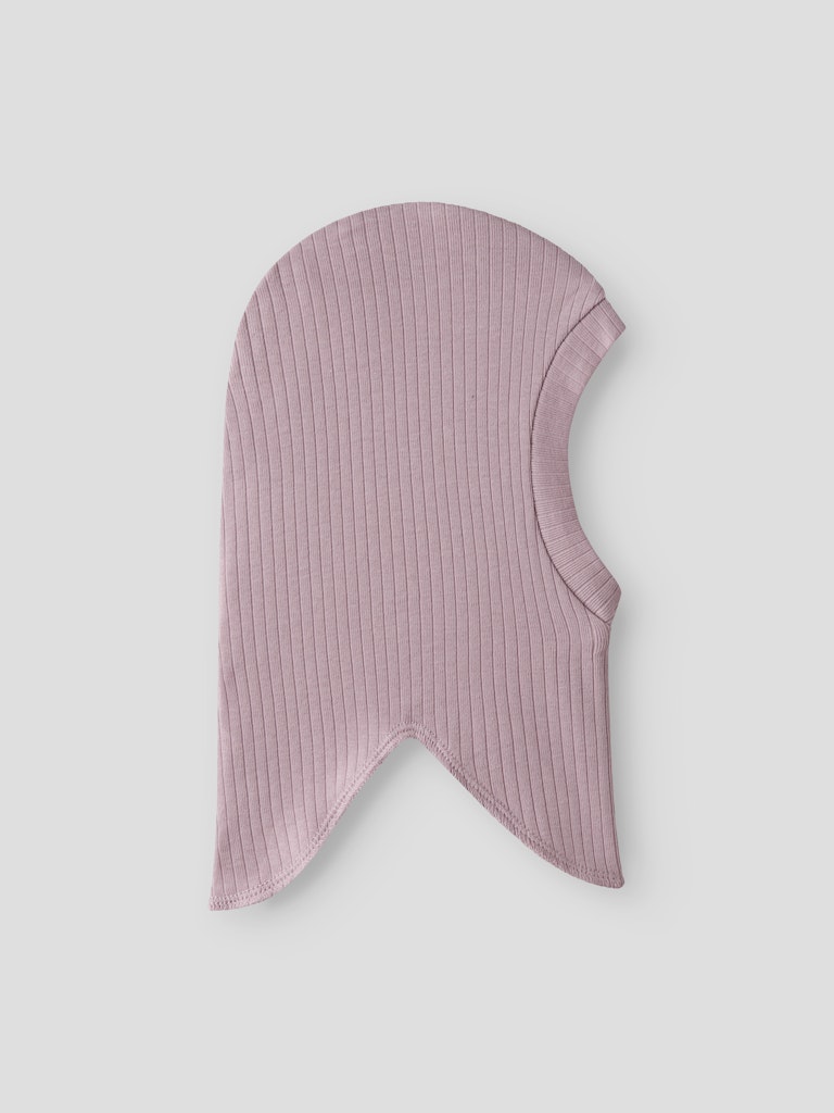 Balaclava Mex Ribbad Enfärgad Rosa