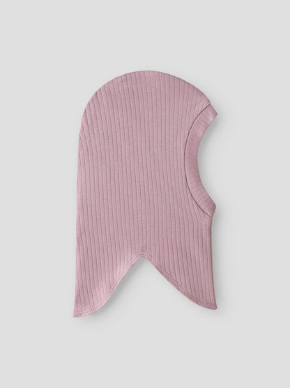 Balaclava Mex Ribbad Enfärgad Rosa